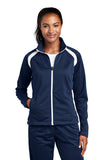 LST90  Sport-Tek® Women's Tricot Track Jacket