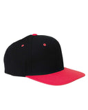 Yupoong 6089 Unisex 6 Panel Structured Flat Visor Classic Snapback