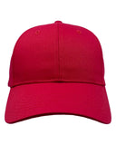 Big Accessories BX020 6 Panel Structured Twill Unisex Cap