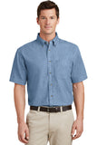 Port & Company SP11 Port & Company ® Short Sleeve Value Denim Shirt. SP11