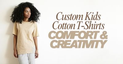 Custom Kids Cotton T-Shirts: Comfort & Creativity