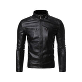 Biker Slim Fit Leather Jacket