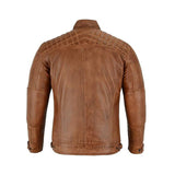 Cafe Racer Brown Jacket