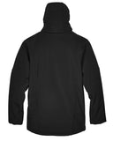 88159 North End Men's Glacier Insulated Three-Layer Fleece Bonded Soft Shell Jacket with Detachable Hood