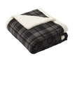 Port Authority BP43 Flannel Sherpa Blanket