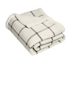 Port Authority BP43 Flannel Sherpa Blanket