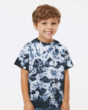 Dyenomite 330CR Toddler Crystal Tie-Dyed T-Shirt