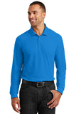 Port Authority Long Sleeve Core Classic Pique Polo. K100LS