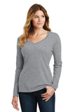 Port & Company LPC450VLS Women Long Sleeve Fan Favorite V-Neck Tee