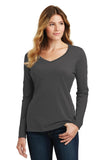 Port & Company LPC450VLS Women Long Sleeve Fan Favorite V-Neck Tee