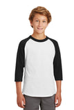 Sport-Tek YT200 Youth Colorblock Raglan Jersey