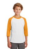 Sport-Tek YT200 Youth Colorblock Raglan Jersey