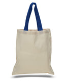Oad OAD105 Contrast Color Handle Tote
