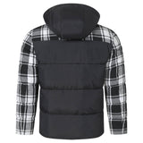 Plaid Puffer Jacket