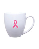 Breast Cancer Awareness Stoneware Mug 15 Oz Bistro